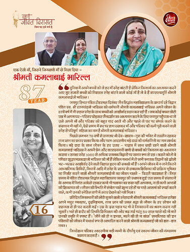 श्रीमती कमलाबाई भारिल्ल पृष्ठ 1